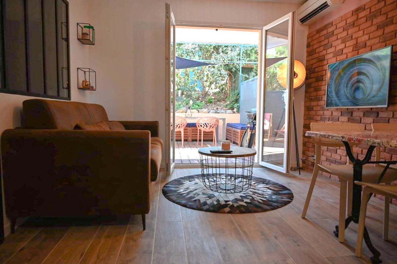 Appartement Cosy & Moderne A 180M De La Plage Sanary-sur-Mer Eksteriør billede